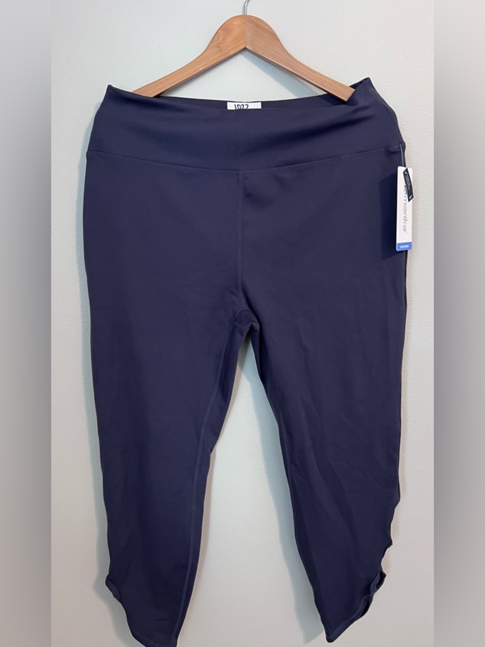 Marika 1X Graystone Ankle Leggings NWT 25” Inseam High Rise